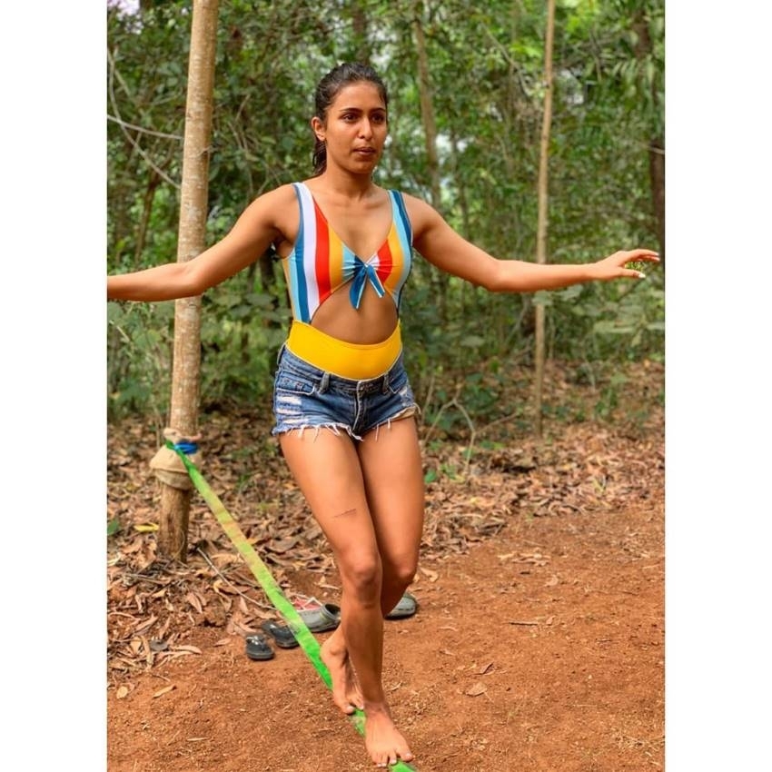 Kirik Party Fame Samyuktha Hegde Photos Goes Viral On Internet; See Photos