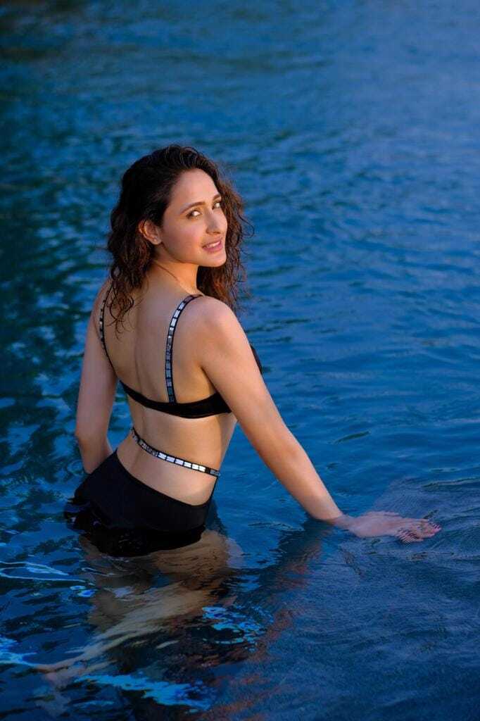 Pragya Jaiswal Enjoys Her Beach Vacation In Swimwear