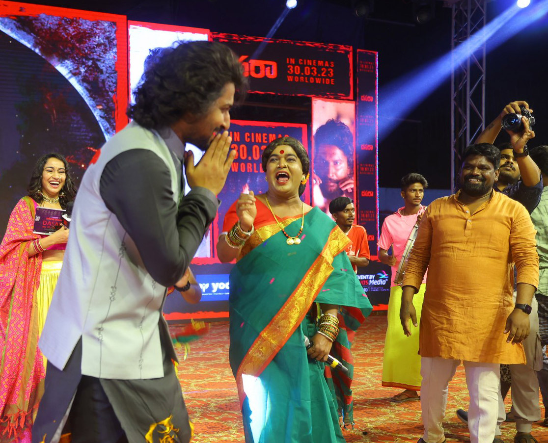 The Pre Release Event Of Natural Star Nani’s Upcoming Film Dasara; See Photos