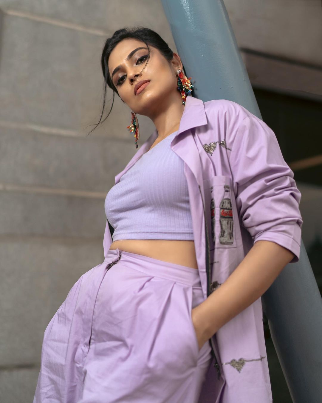 ಸೀರೆಯಲ್ಲಿ ರಮ್ಯಾ ಪಾಂಡಿಯನ್ ಬಿಂದಾಸ್ ಚಿತ್ರಗಳು 