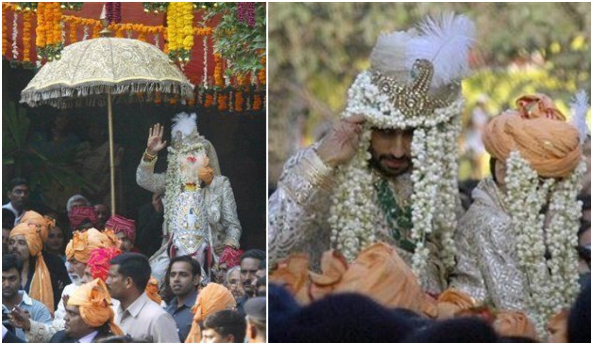 Aishwarya Rai and Abhishek Bachchan’s ‘Sweet 16’ Years of Togetherness, here are pictures from their Royal Wedding