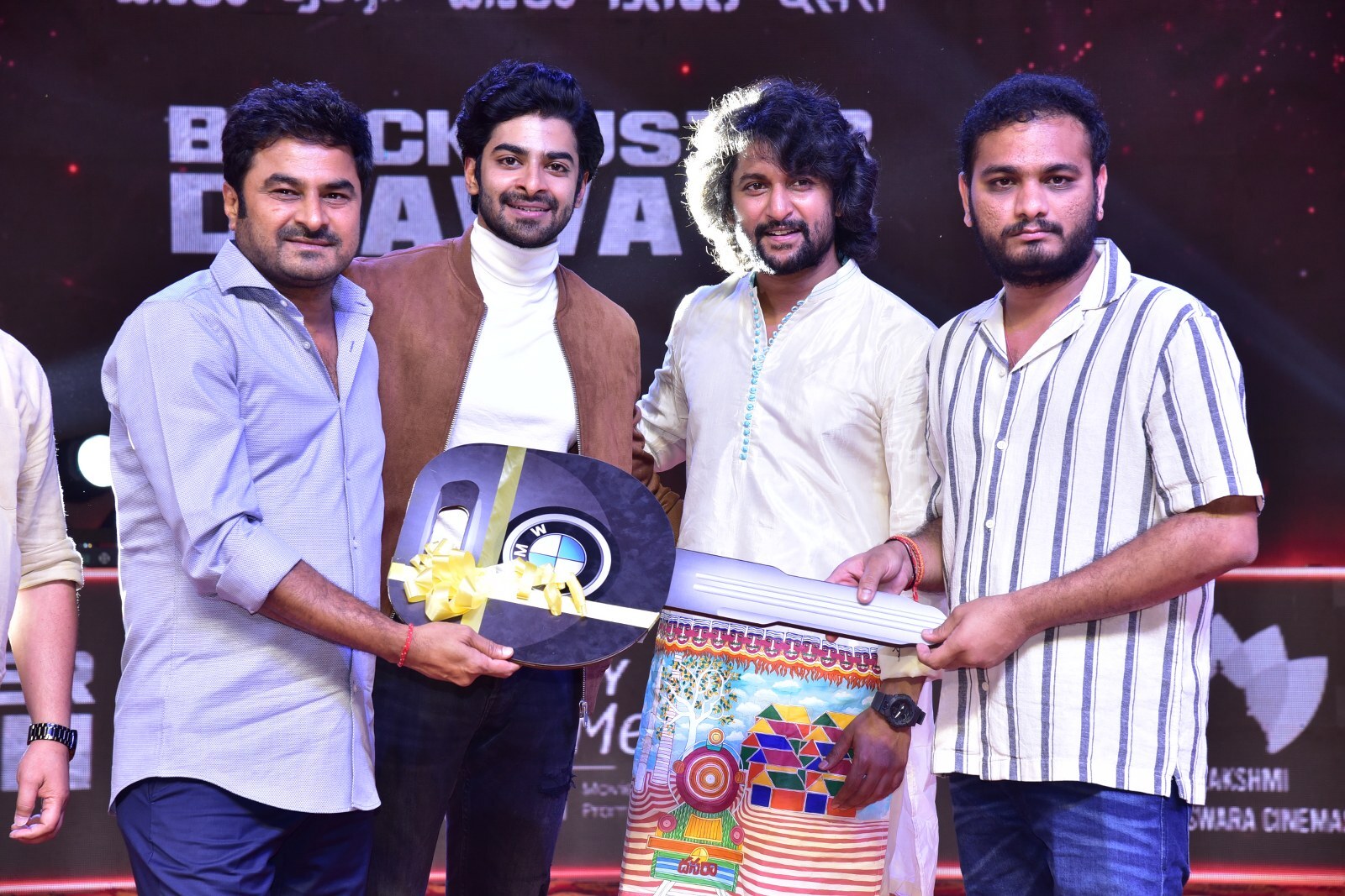 Dasara Movie Block Buster Daawath Event Held at Karimnagar