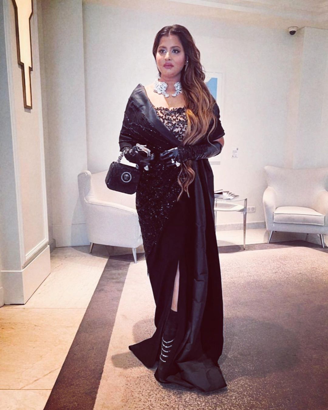 Cannes 2023: Hyderabad Philanthropist Sudha Reddy is all about high fashion, her Cannes red-carpet looks are a proof of it