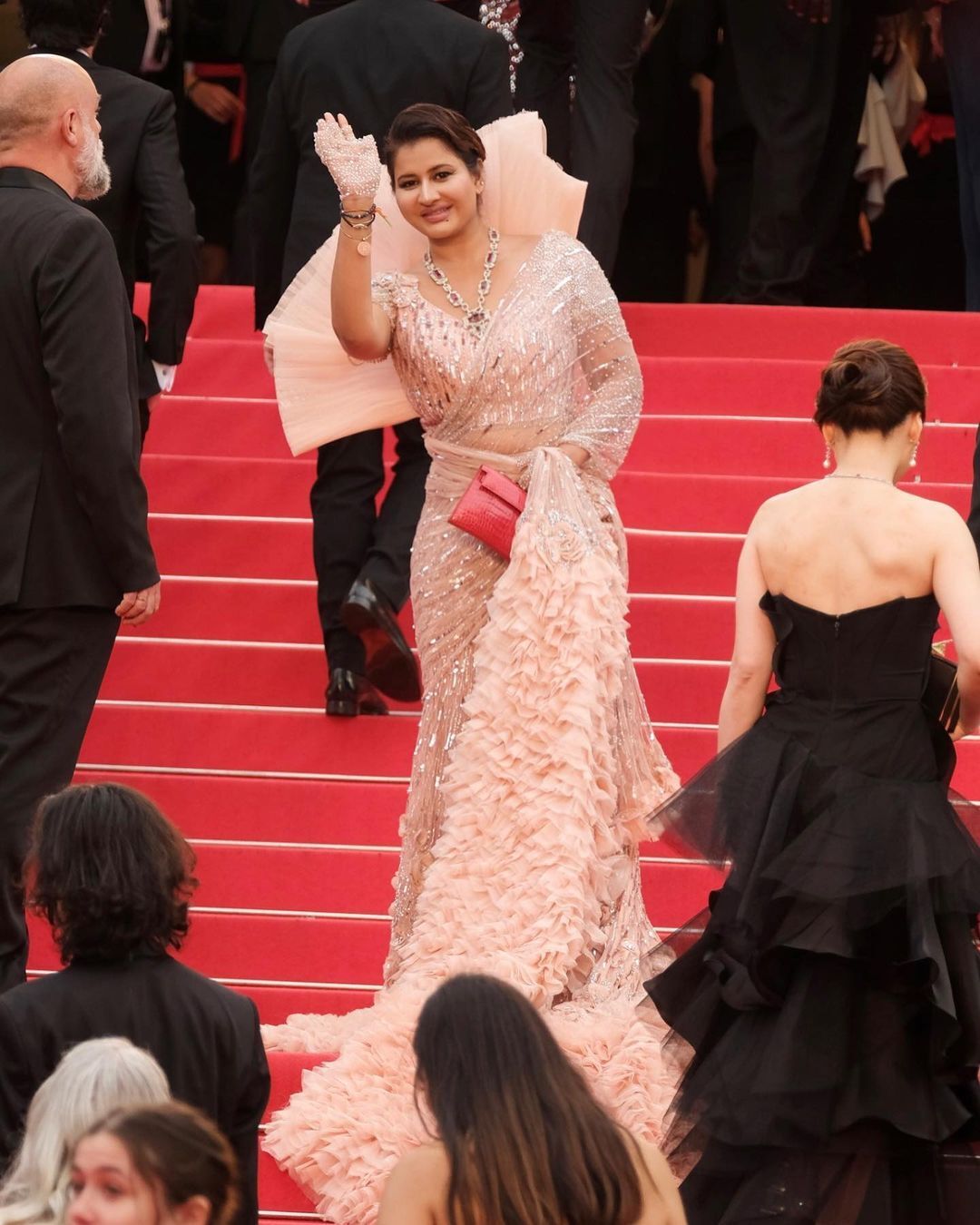 Cannes 2023: Hyderabad Philanthropist Sudha Reddy is all about high fashion, her Cannes red-carpet looks are a proof of it