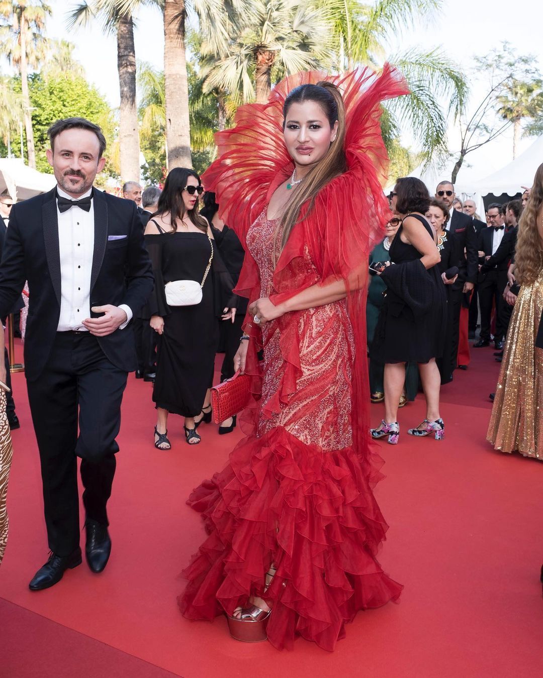 Cannes 2023: Hyderabad Philanthropist Sudha Reddy is all about high fashion, her Cannes red-carpet looks are a proof of it