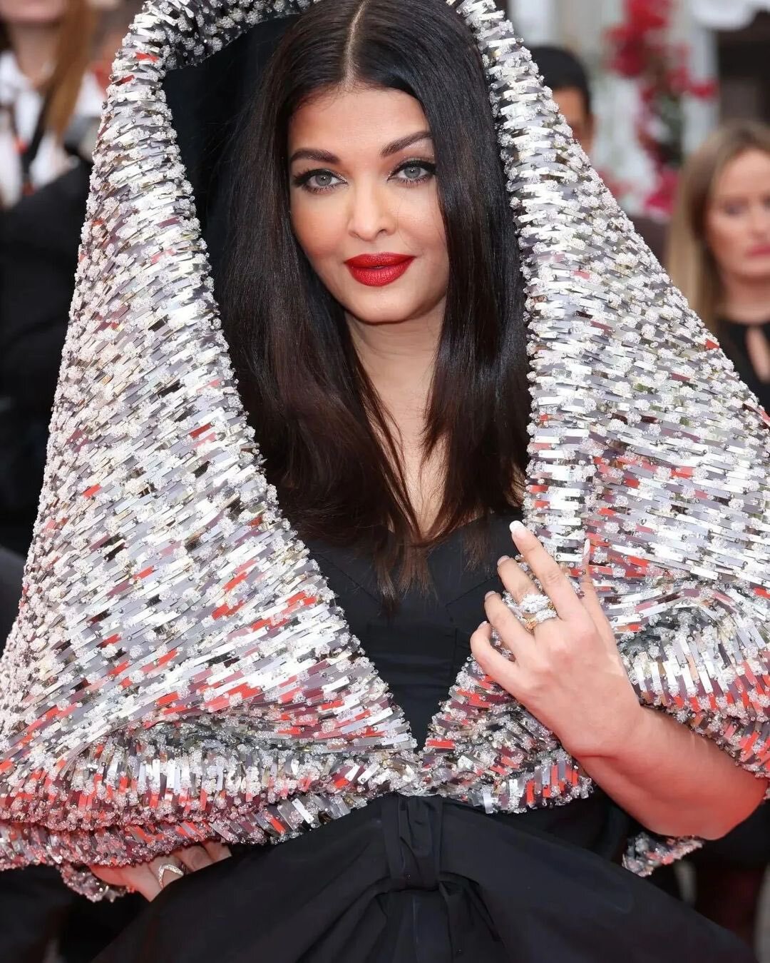 Cannes 2023: The OG of Cannes red carpet Aishwarya Rai Bachchan graces the occasion in a hooded silver cape gown
