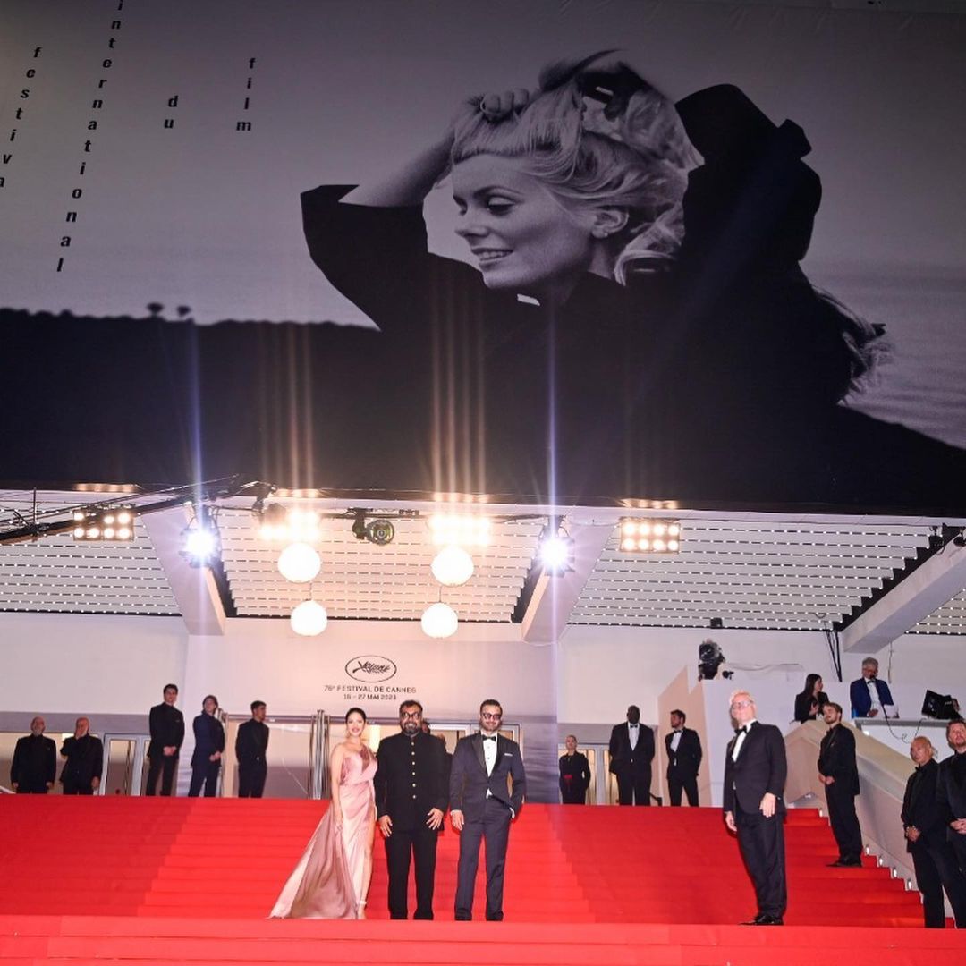 Cannes 2023: Sunny Leone pulls off a bold thigh-high slit gown, looks ravishing as she arrives for her film Kennedy’s screening