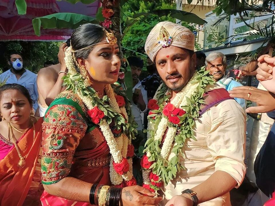 Director AP Arjun Ties The Knot To Annapoorna: See Photos