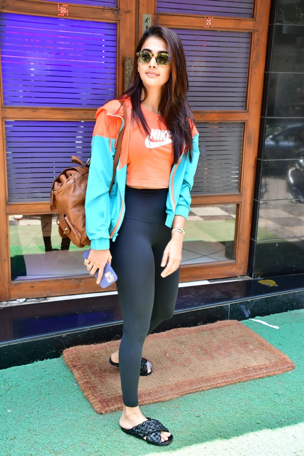 Gym Looks 2023: Pooja Hegde spotted ahead of her workout in Santa Cruz, looked cheerful as she headed in for her session