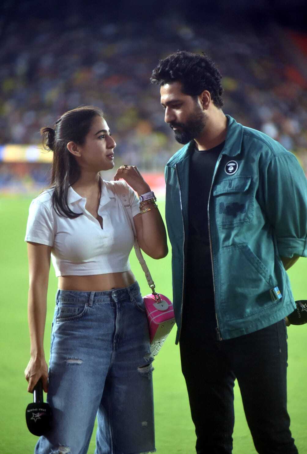 ‘Kapil and Somya’ aka Sara Ali Khan and Vicky Kaushal attended the IPL finale, fans excited to see the fresh Jodi onscreen