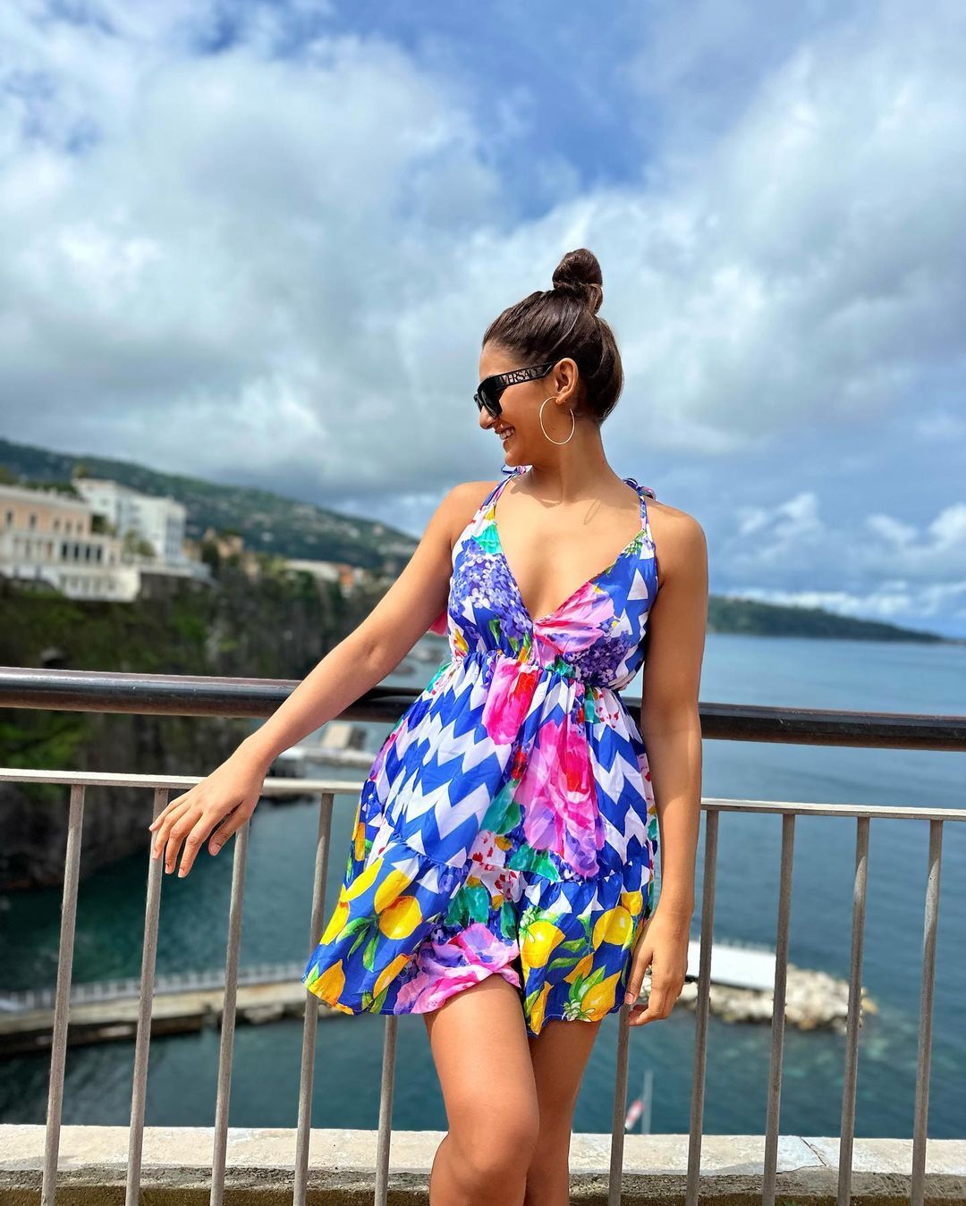 Shakti Mohan enjoys her vacation in Italy, shares pictures having the time of her life on a boat surrounded by the ocean