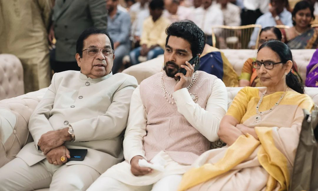 The Brahmanandam household in Tollywood is excitedly buzzing as Siddharth Kanneganti gets engaged