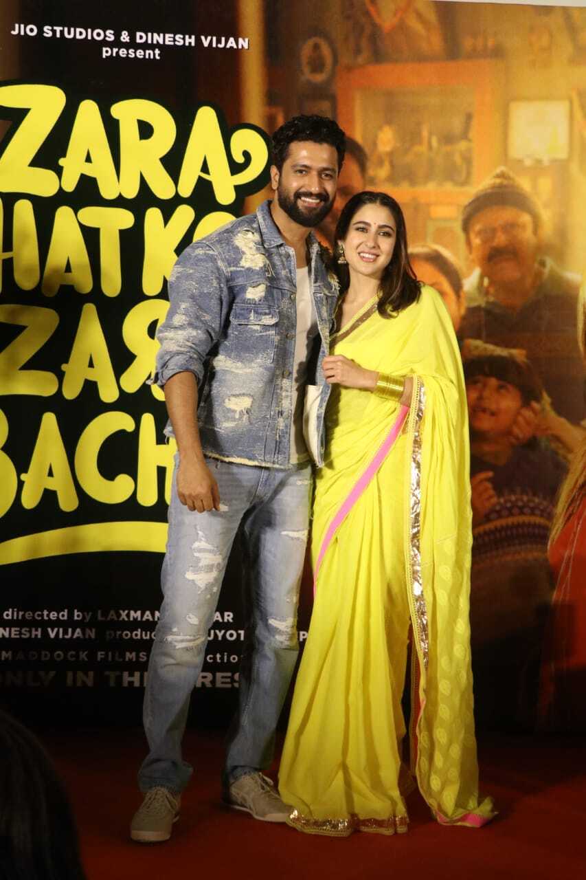 Trailer Launch: Vicky Kaushal and Sara Ali Khan are here to brighten your day with their upcoming film 'Zara Hatke Zara Bachke'