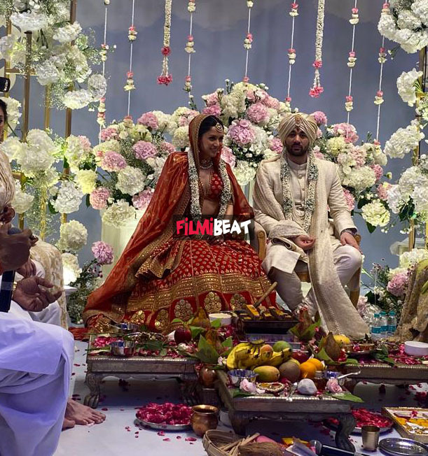 Karan Deol and Drisha Acharya's Wedding Photos