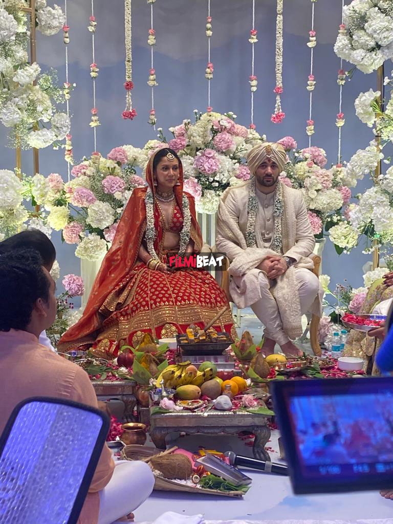 Karan Deol and Drisha Acharya's Wedding Photos