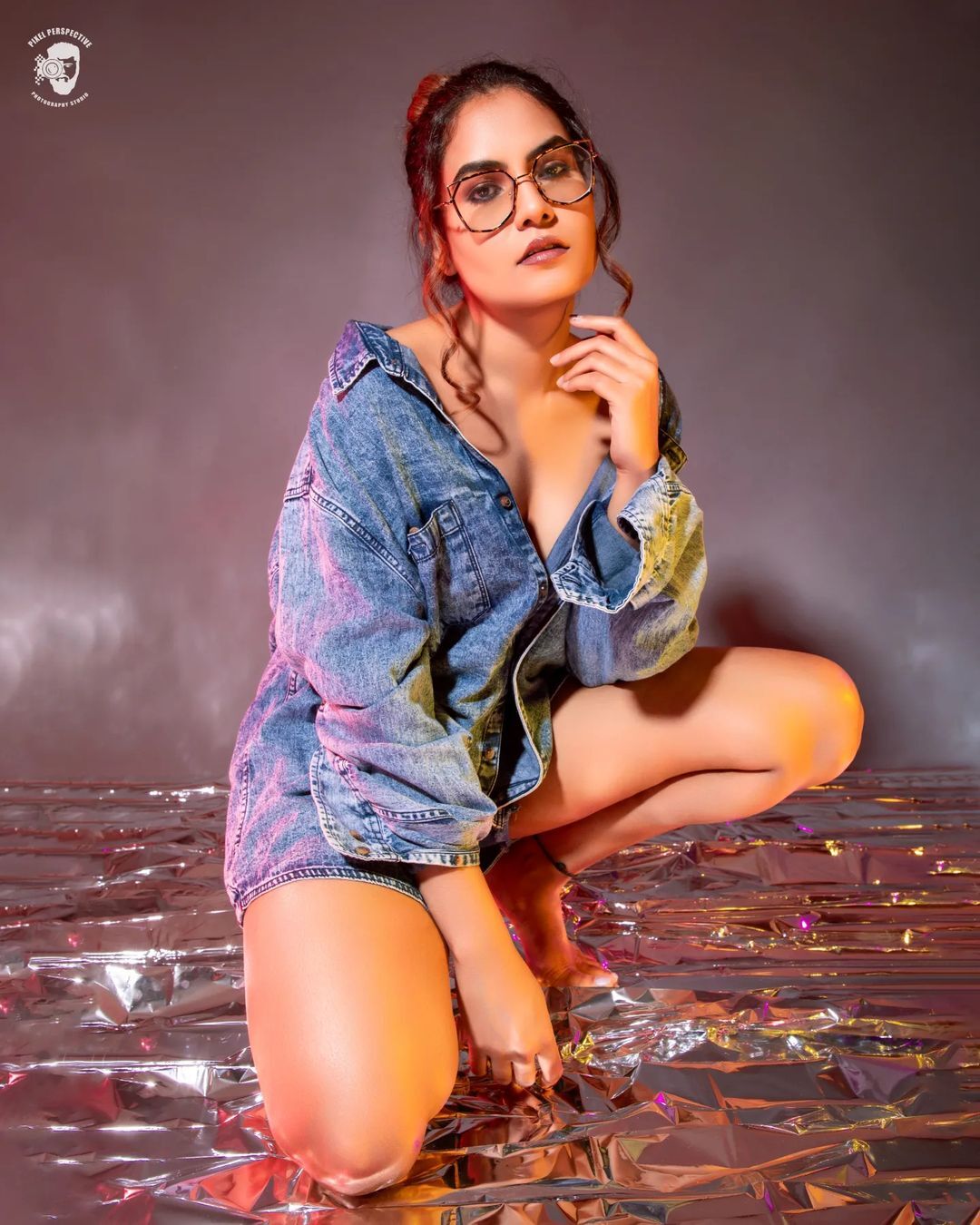 Roopa Rayappa Embraces a Bold and Fearless New Persona, Goes Braless for a photoshoot