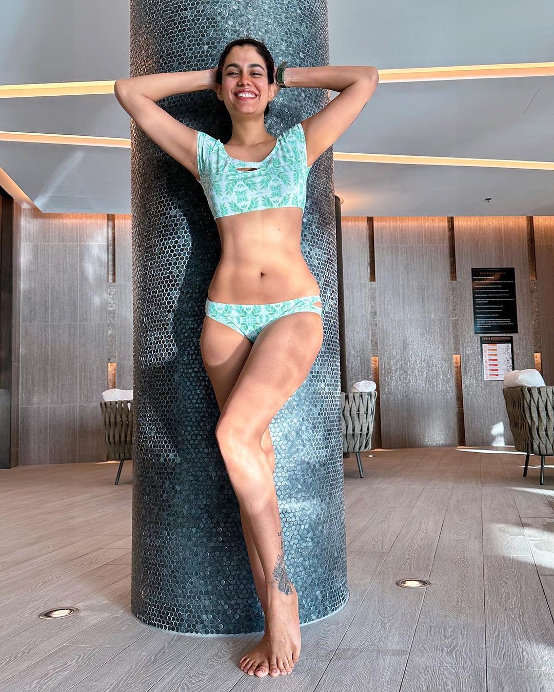 Shreya Dhanwanthary Sets Hearts Racing with Hot Bubble Bath and Bikini Photos