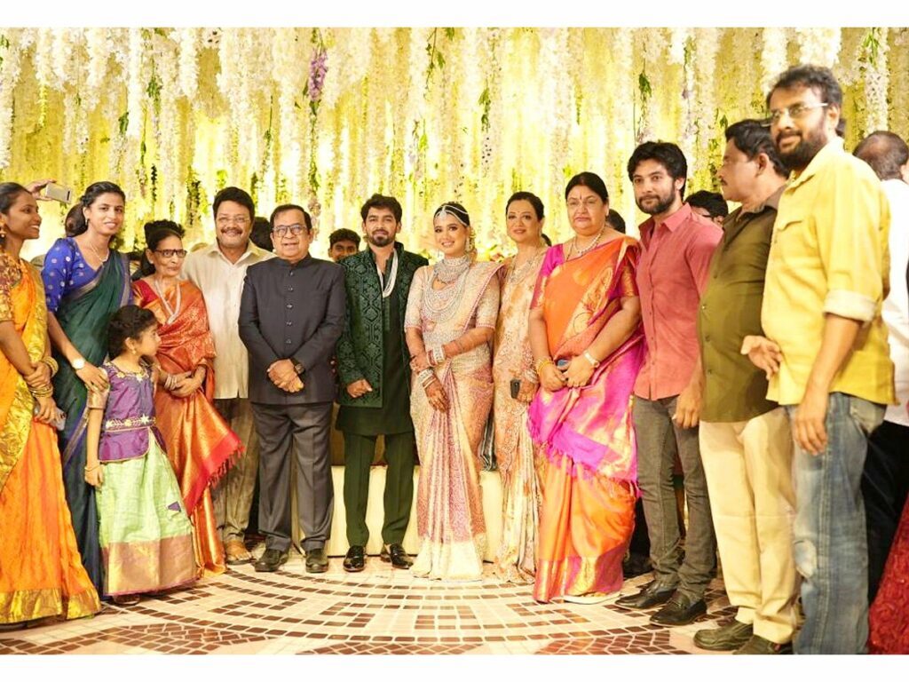 From Ram Charan to Pawan Kalyan, Celebrities Attend Brahmanandam’s Son’s Lavish Wedding Reception