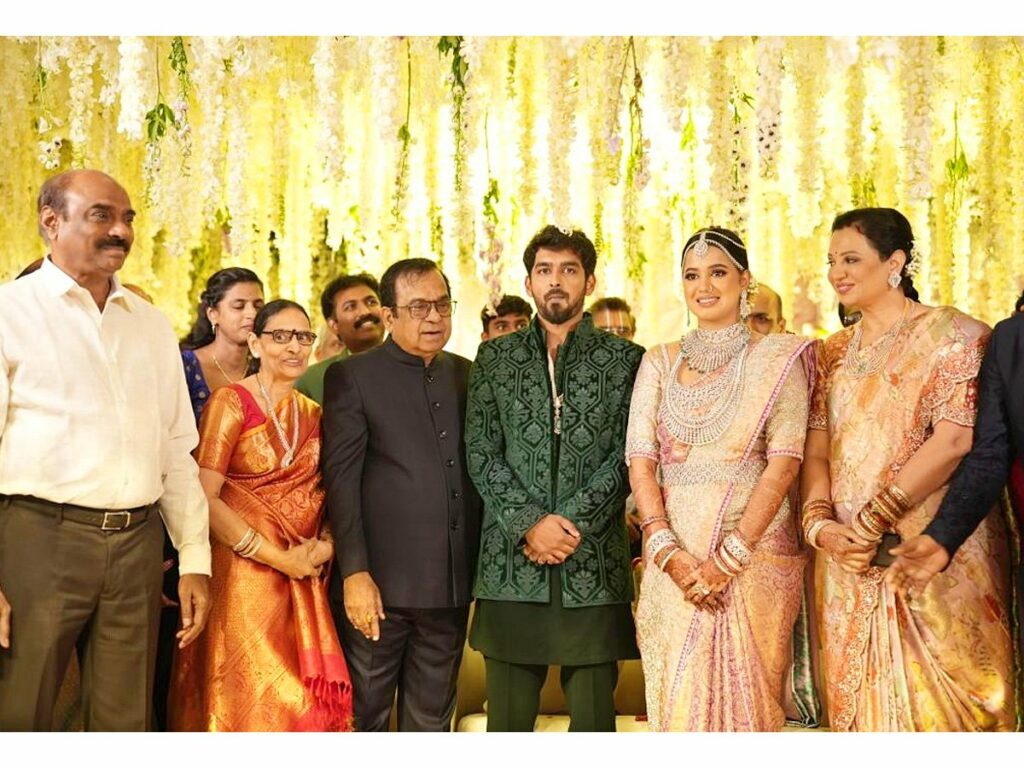 From Ram Charan to Pawan Kalyan, Celebrities Attend Brahmanandam’s Son’s Lavish Wedding Reception