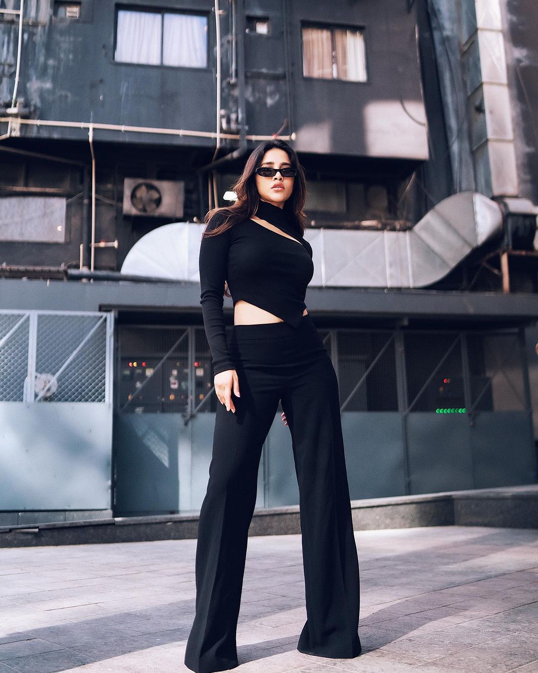 Nabha Natesh Mesmerizes in All-White Co-ord Set, Leaves Fans in Awe