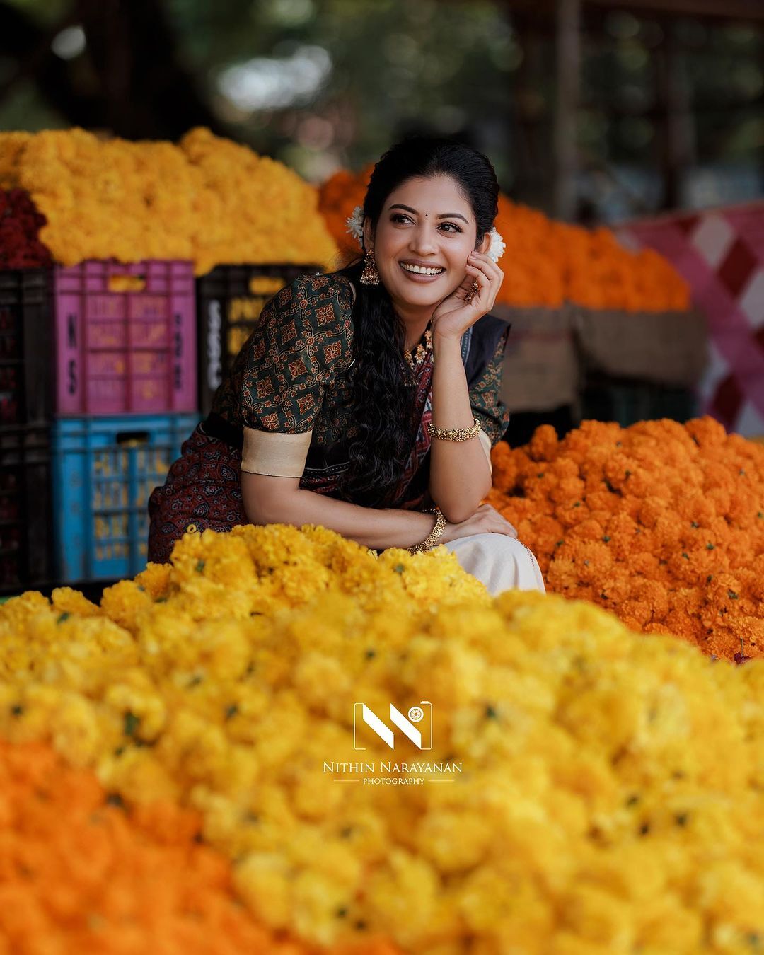 South Indian Actress Traditional Photoshoot On Occasion of Onam 2023