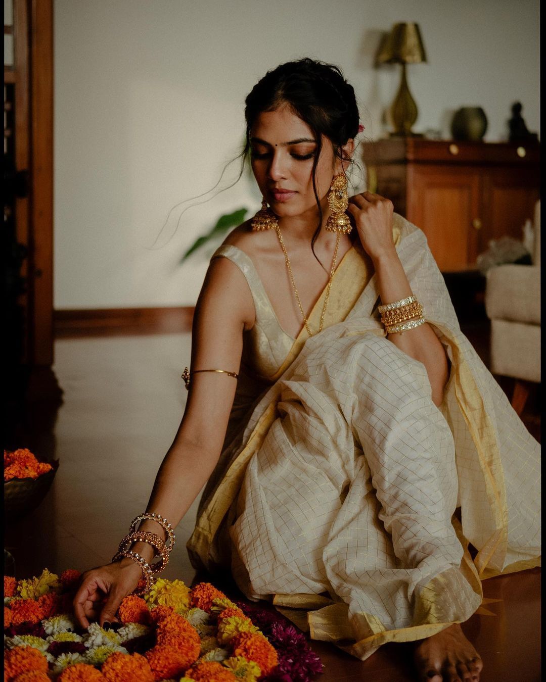 South Indian Actress Traditional Photoshoot On Occasion of Onam 2023