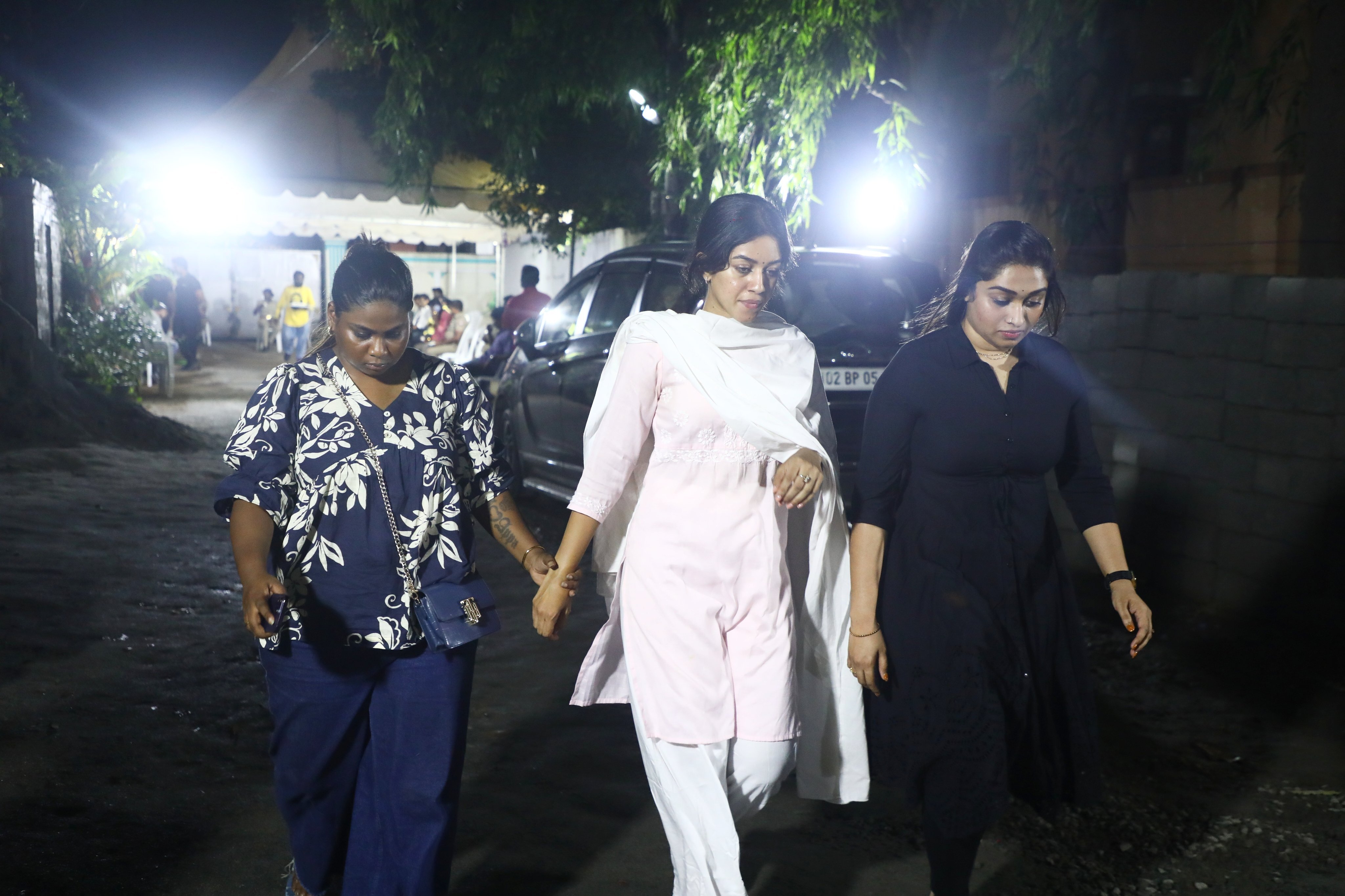 Celebs Pay Last Respect To Vijay Antony Daughter Meera Antony