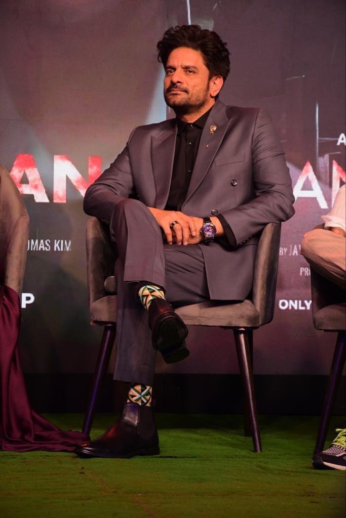 Kareena Kapoor Khan, Vijay Varma, Jaideep Ahlawat at the Jaane Jaan trailer launch