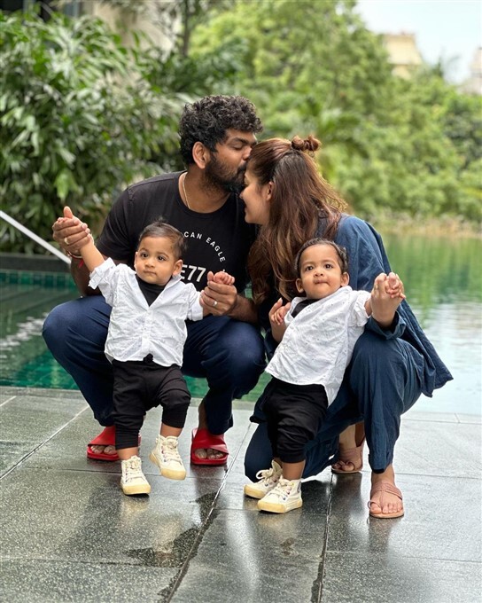 ಲೇಡಿ ಸೂಪರ್‌ಸ್ಟಾರ್ ನಯನತಾರಾ ಮತ್ತು ವಿಘ್ನೇಶ್ ಶಿವನ್ ಅವರ ಅವಳಿ ಮಕ್ಕಳ ಕ್ಯೂಟ್ ಫೋಟೋಸ್