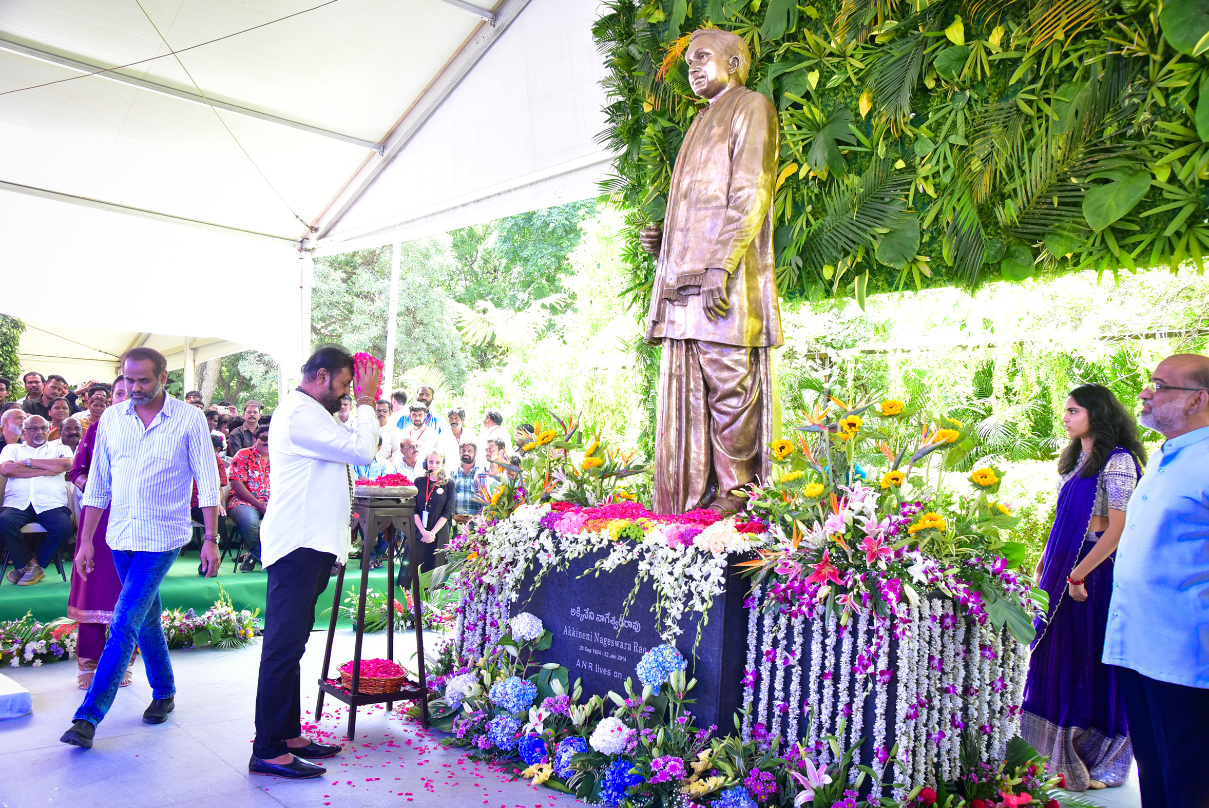 The 100th Birthday Celebration Of The Legendary Indian Actor Akkineni Nageswara Rao