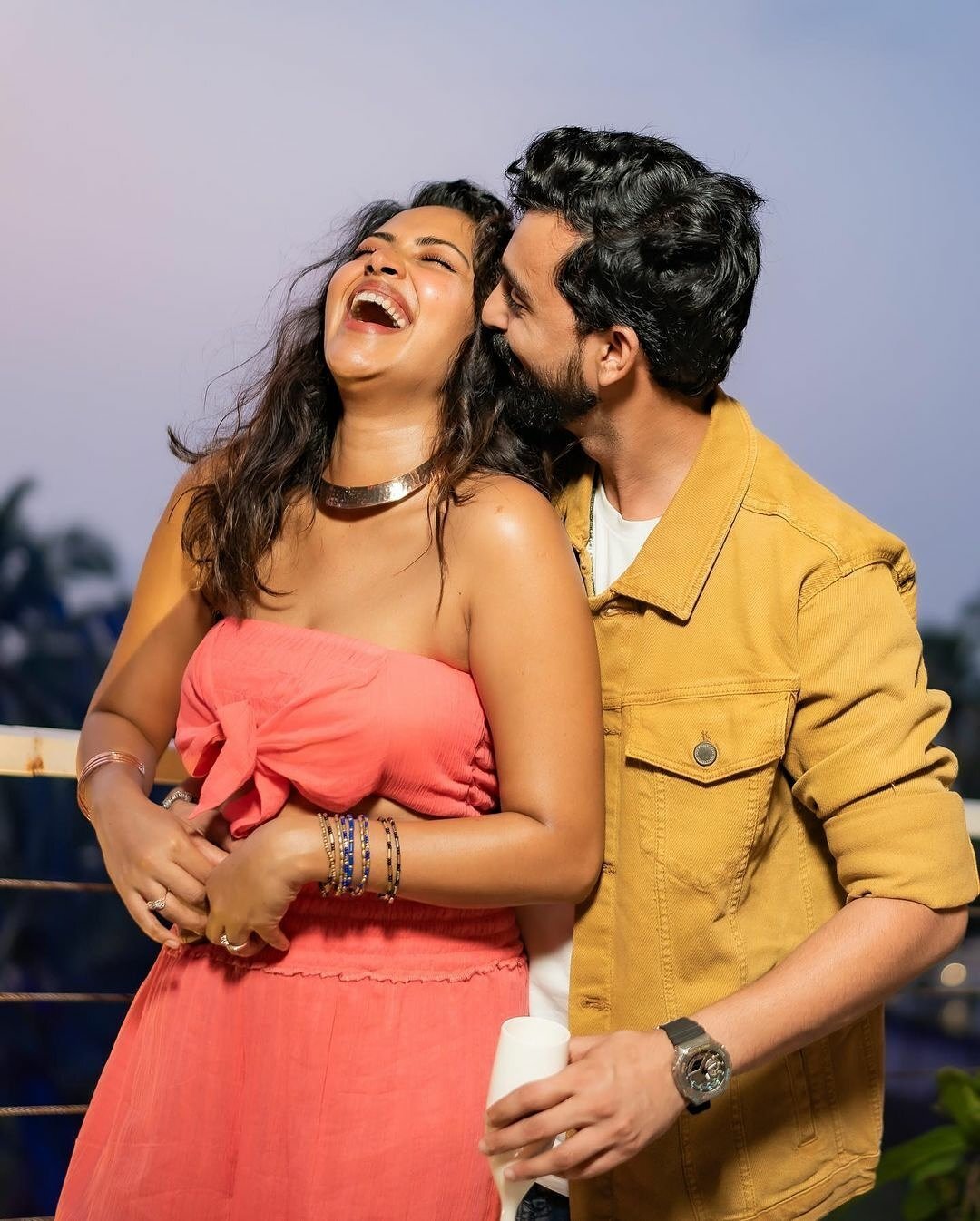 Amala Paul's Boyfriend Jagat Desai's Romantic Birthday Proposal in Goa, Pics Viral