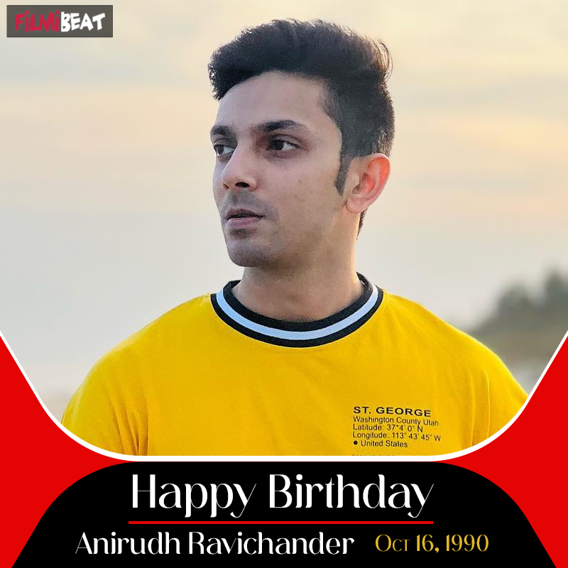 Happy Birthday Anirudh Ravichander: Wishes, Quotes & Latest Celebration Photos