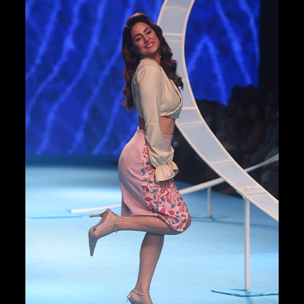 Hina Khan and Jim Sarbh's Stunning Ramp Walk at Lakme Fashion Week 2023