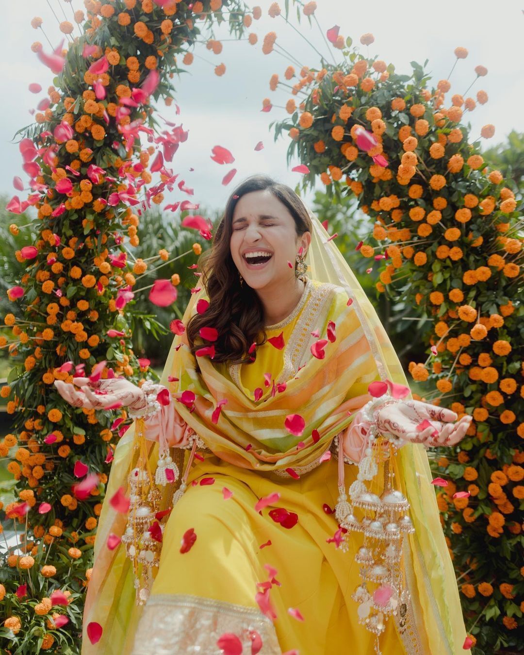 Parineeti Chopra Glows with Joy in Stunning Choora Ceremony Photos