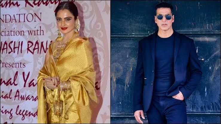 Akshay Kumar के साथ बोल्ड सीन शूट करते-करते Rekha हुई बेकाबू, बाथरूम में शावर के नीचे किया रोमांस 