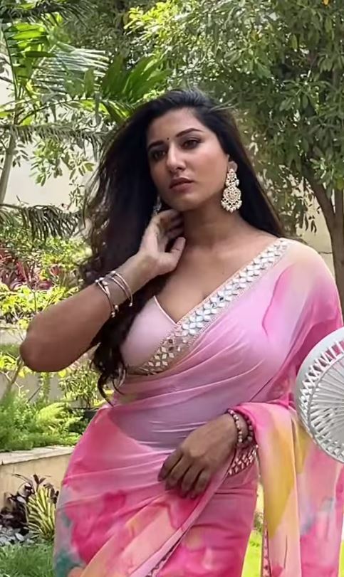 Anchor Vishnupriya: శృతిమించిన విష్ణుప్రియ అందాల ఆరబోత.. పైటను జరిపి టైట్ జాకెట్‌లో!