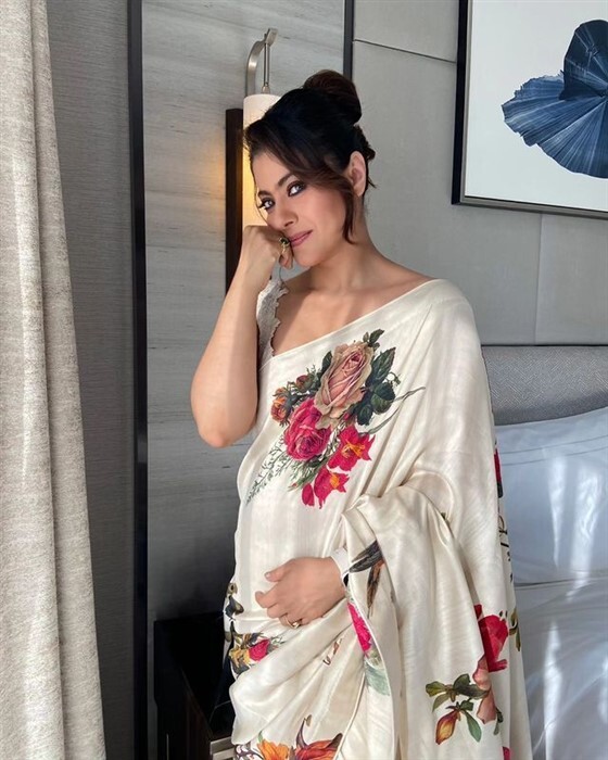 ಕಾಜೊಲ್‌ಗೆ ಯಾಕೋ ಸೀರೆ ಮೇಲೆ ಲವ್ ಆದಂಗಿದೆ 