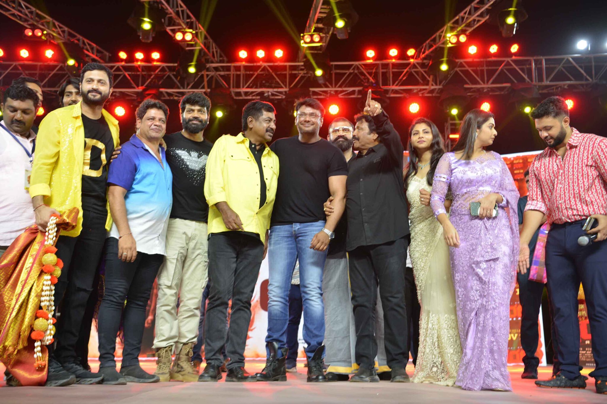 Garadi Movie Trailer launch at Ranebennur