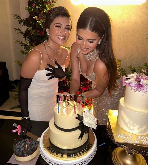 INSIDE PHOTOS from Tara Sutaria & Twin Pia Sutaria’s Retro-Themed Birthday Bash