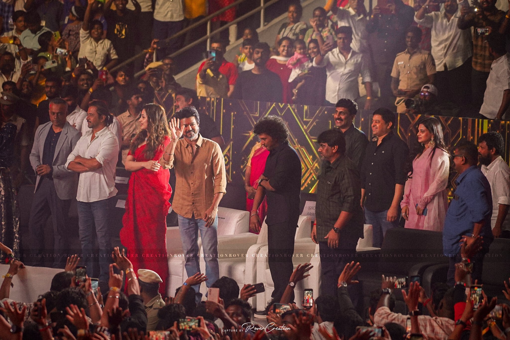 Inside Photos of Thalapathy Vijay Leo Success Meet