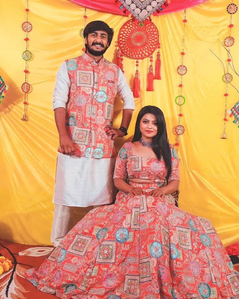 Majabharatha Fame Jagappa And Sushmitha Gowda Marriage Photos