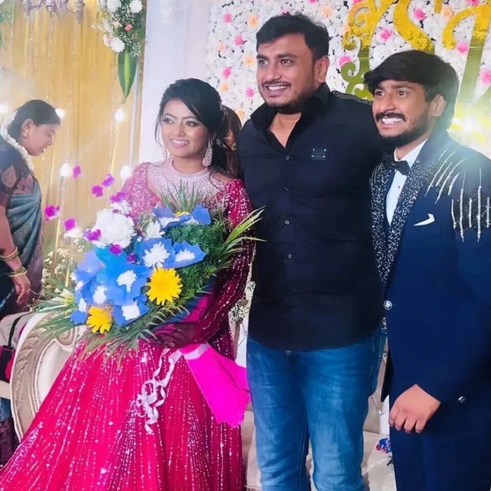 Majabharatha Fame Jagappa And Sushmitha Gowda Marriage Photos