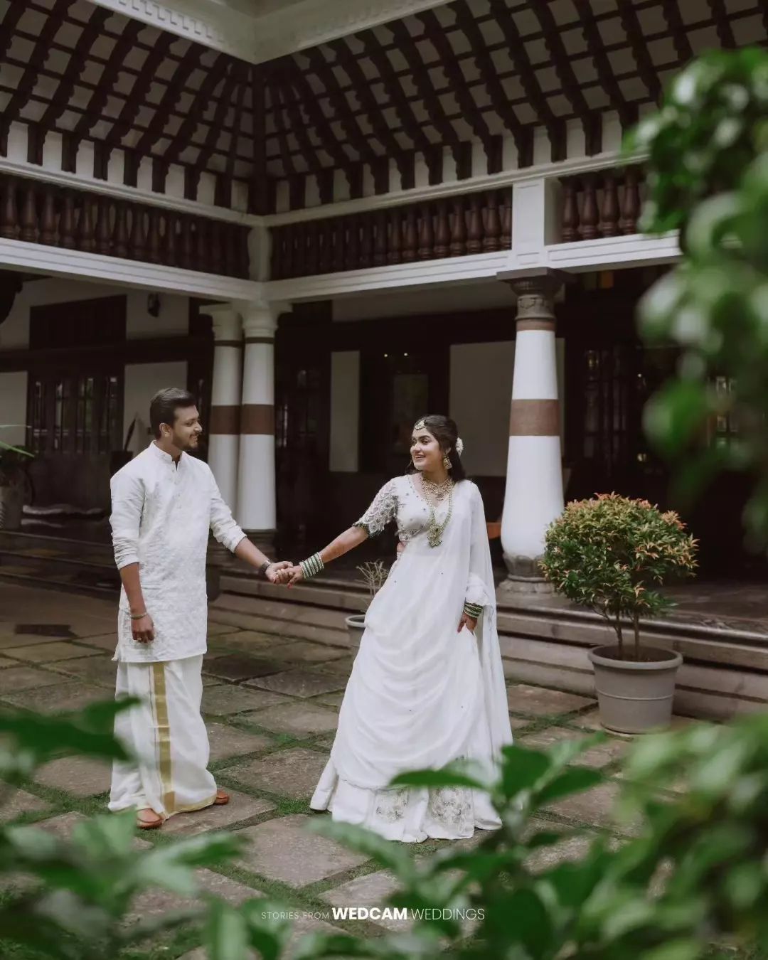 Malayalam Star Haritha G Nair Ties the Knot with Childhood Friend Editor Vinayak VS