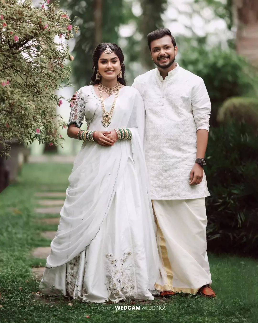 Malayalam Star Haritha G Nair Ties the Knot with Childhood Friend Editor Vinayak VS