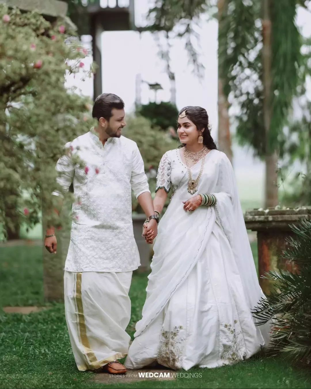 Malayalam Star Haritha G Nair Ties the Knot with Childhood Friend Editor Vinayak VS