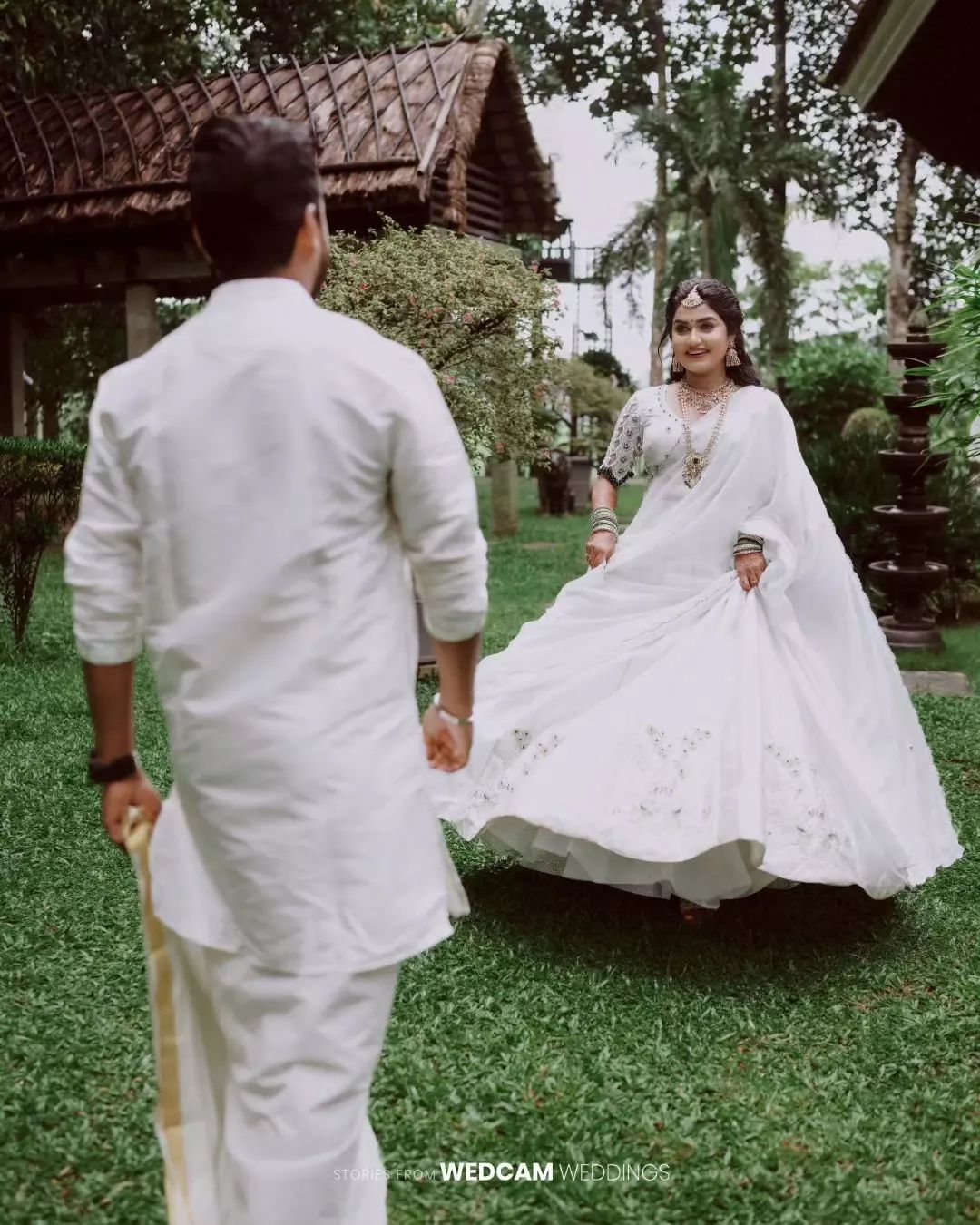 Malayalam Star Haritha G Nair Ties the Knot with Childhood Friend Editor Vinayak VS