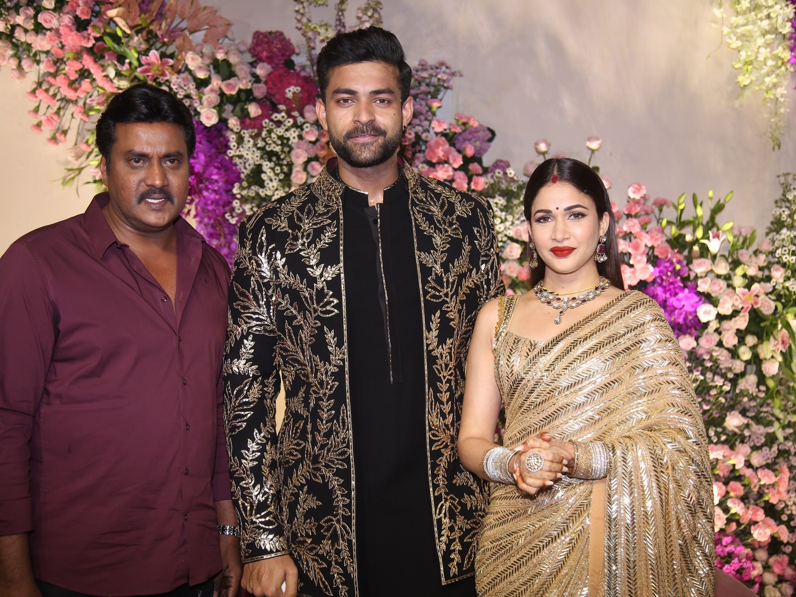 Varun Tej And Lavanya  Wedding Reception ; See Lavish Celebration Photos