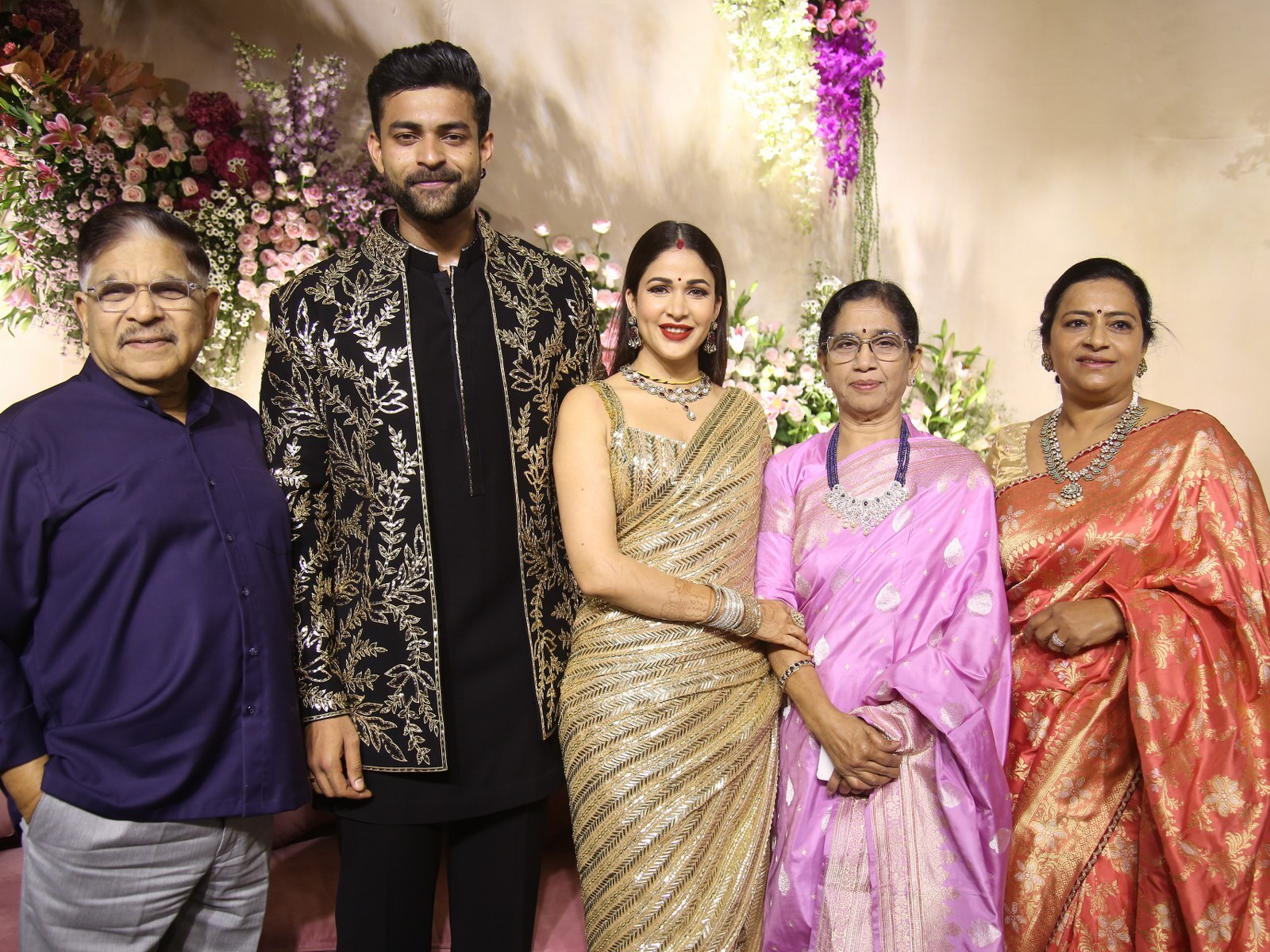 Varun Tej And Lavanya  Wedding Reception ; See Lavish Celebration Photos