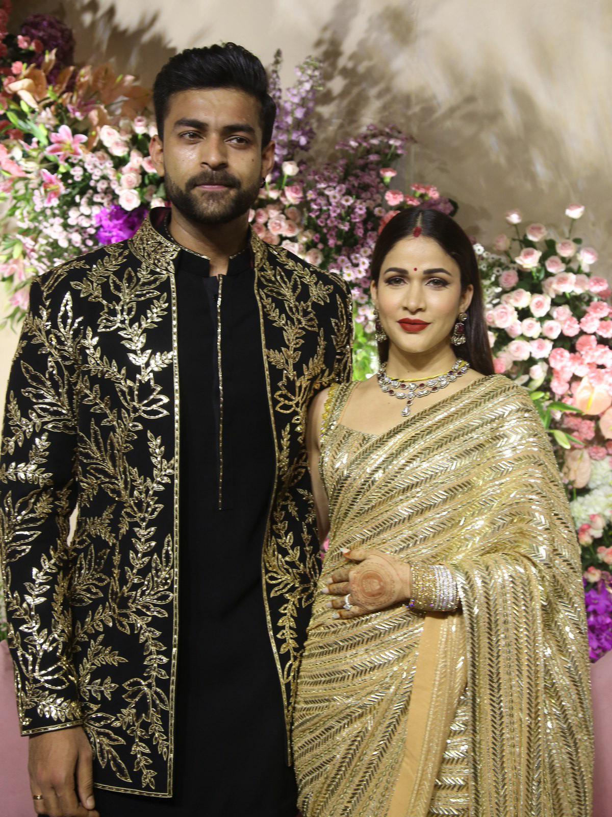 Varun Tej And Lavanya  Wedding Reception ; See Lavish Celebration Photos