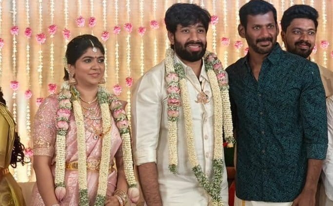 Aishwarya Prabhu Marries Mark Antony Director Adhik Ravichandran; See Wedding Photos